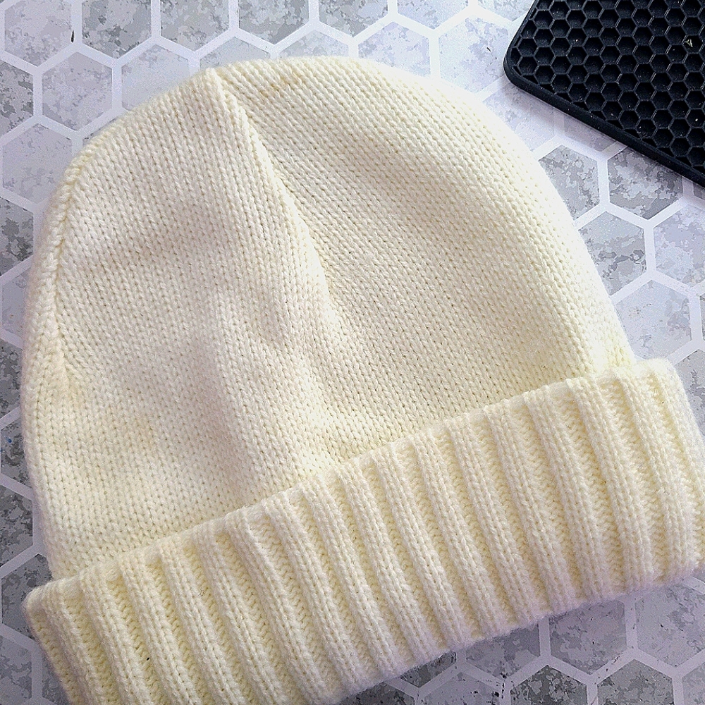 White/Cream Beanie